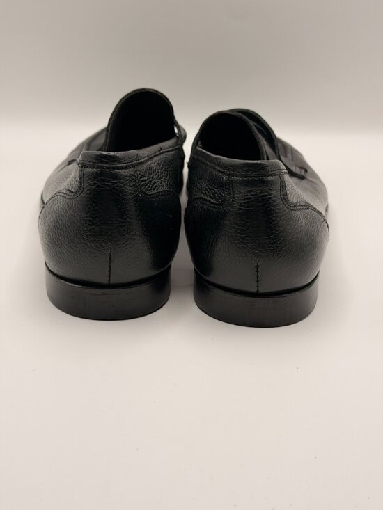 To Boot New York Men\'s Ravello Slip On Black Leather Penny Loafers Sz 8.5 main image 5
